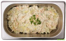 Salát - těstoviny rigatte s karotkou a listovým špenátem 1 kg
